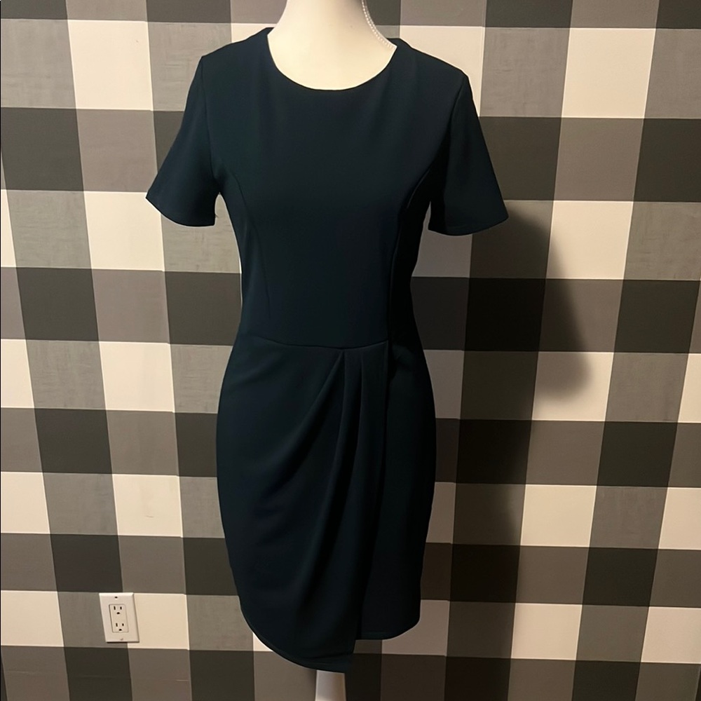 Elegant Dark Green Dress
